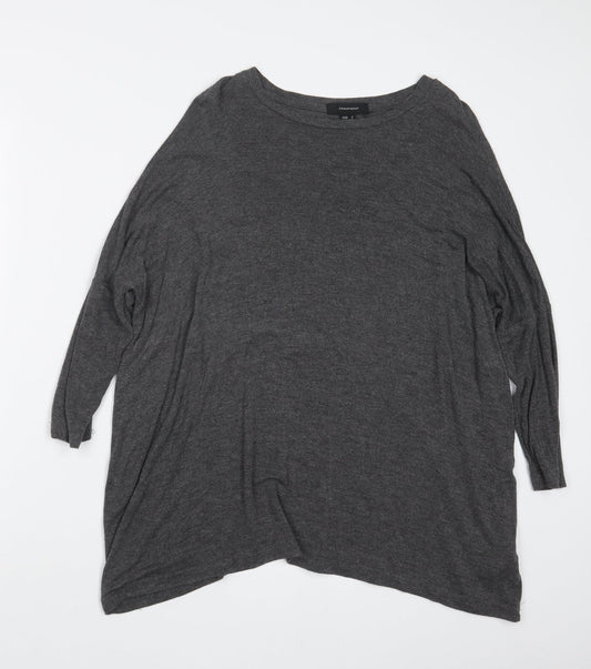 Atmosphere Womens Grey   Basic T-Shirt Size 8
