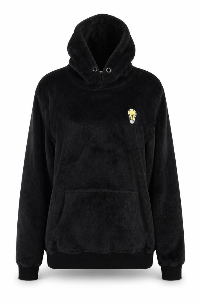 SheIn Womens Black   Pullover Hoodie Size S