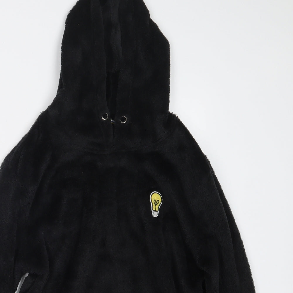 SheIn Womens Black   Pullover Hoodie Size S