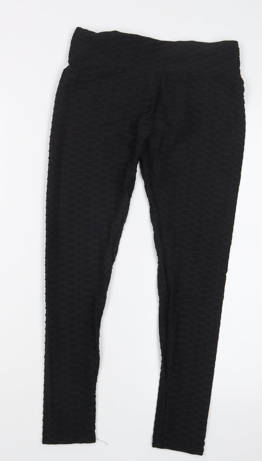 Preworn Womens Black   Trousers  Size M L24 in