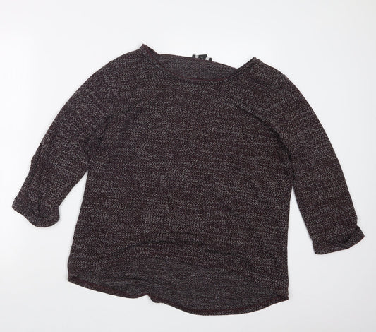 New Look Womens Purple   Pullover Jumper Size 14