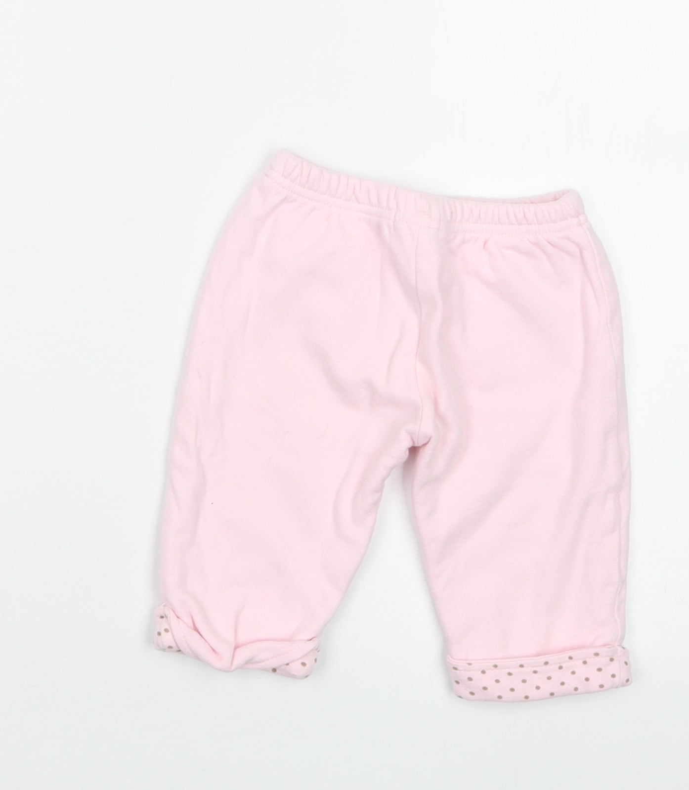 Mon Caramel Girls Pink   Jogger Trousers Size 9 Months
