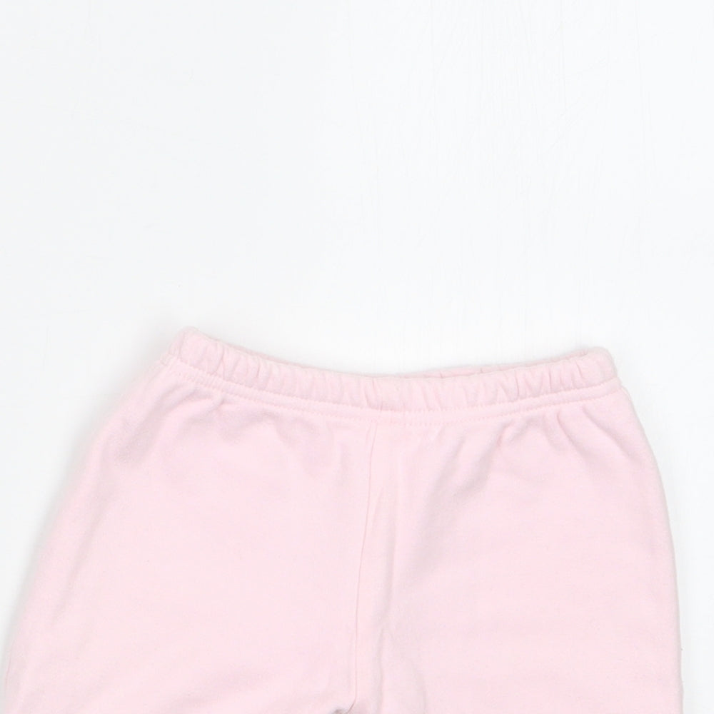 Mon Caramel Girls Pink   Jogger Trousers Size 9 Months
