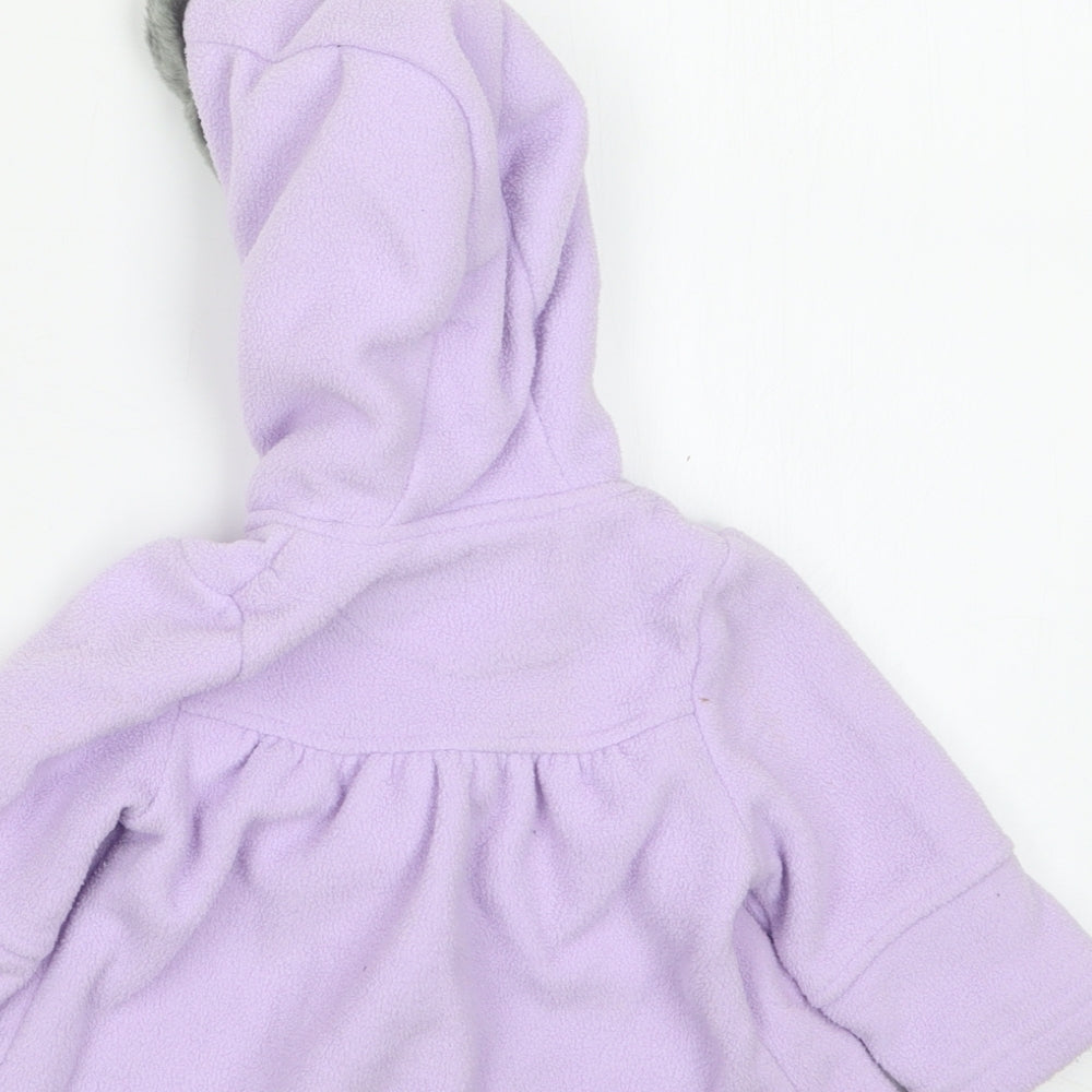 George Girls Purple   Jacket  Size 3-6 Months