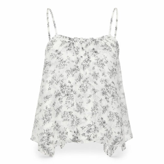 Miss Selfridge Womens Black Floral  Camisole Blouse Size 8