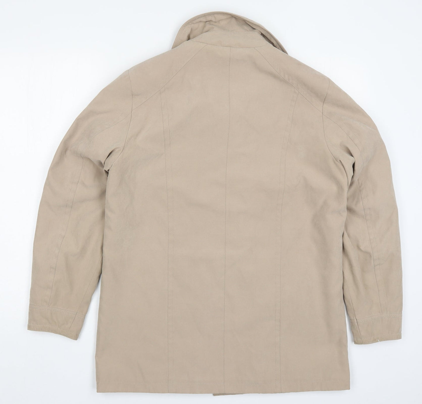Eliza Grey Womens Beige   Jacket  Size 12