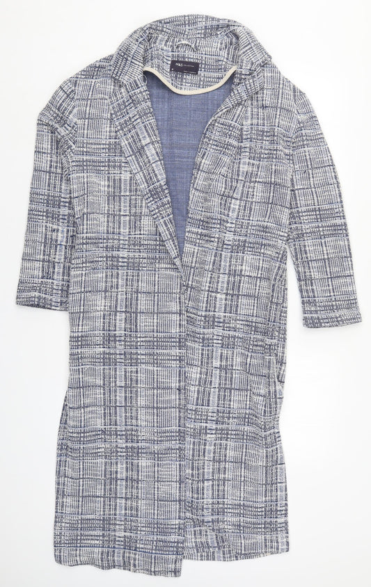 Marks and Spencer Womens Blue  Knit Cardigan Jumper Size 10