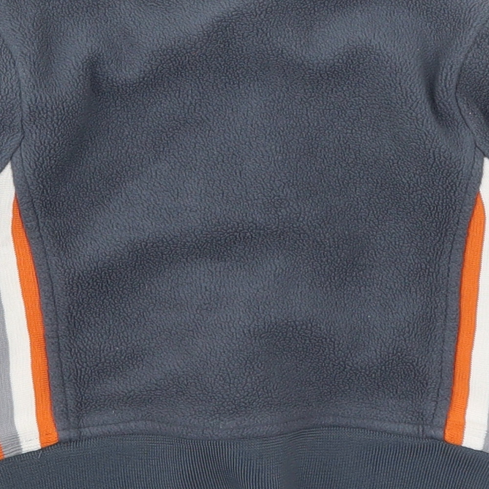 name it Boys Grey Striped  Jacket  Size 6-9 Months  - 52