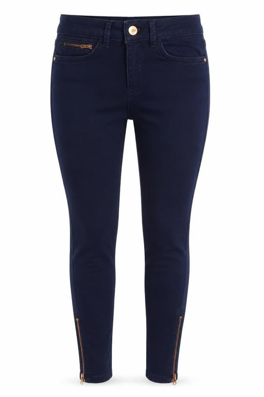 Marks & Spencer Womens Blue  Denim Skinny Jeans Size 8 L25 in