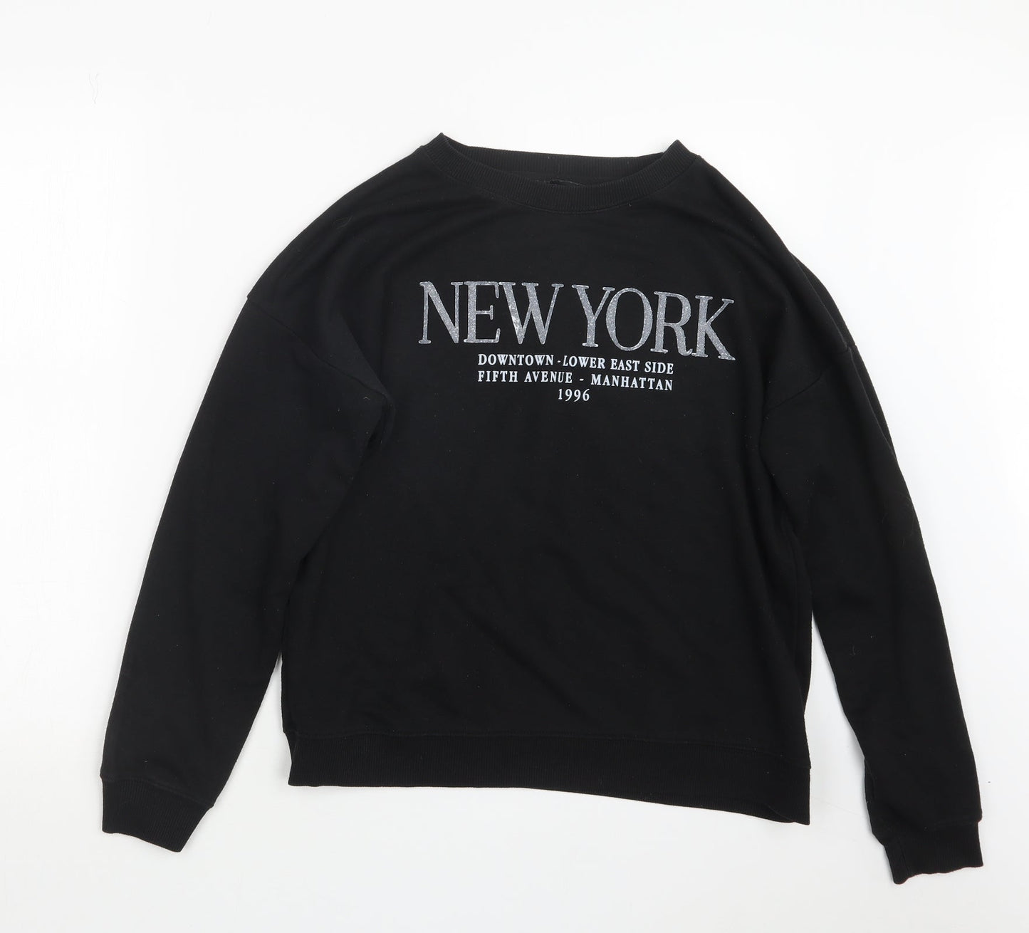 New Look Womens Black   Pullover Jumper Size 12