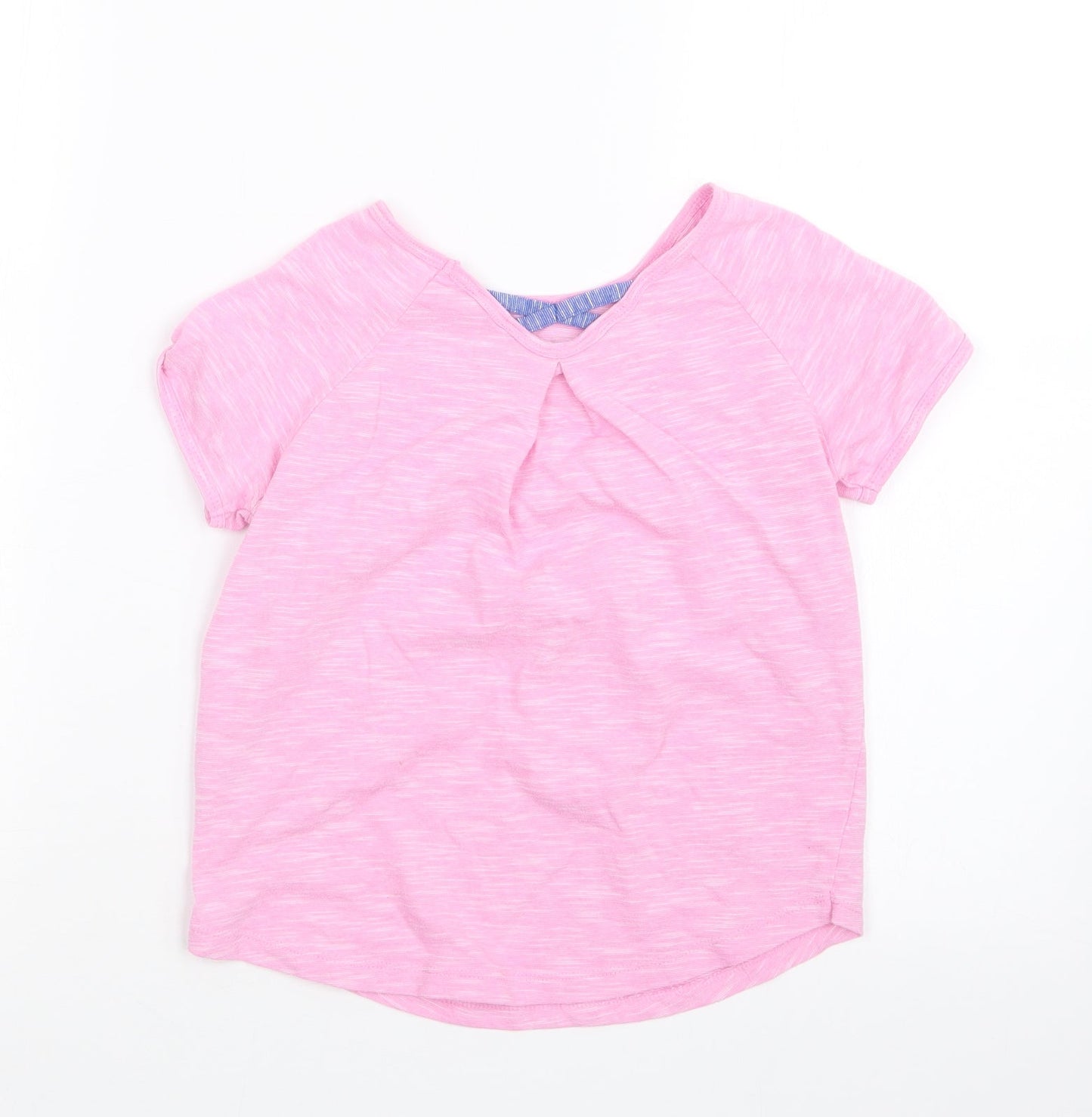 Matalan Girls Pink   Basic T-Shirt Size 8-9 Years