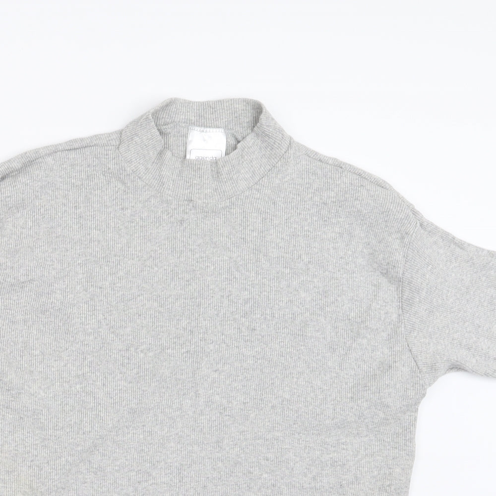 Agenda Womens Grey   Basic T-Shirt Size 28