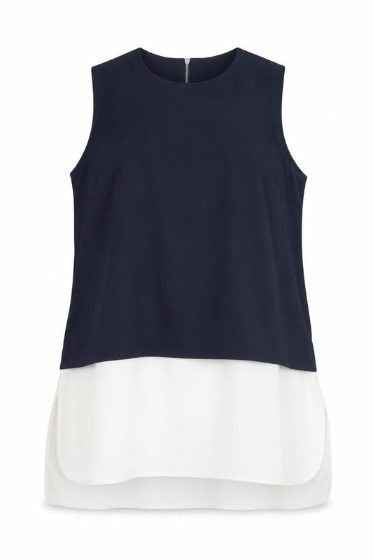 Atmosphere Womens Blue   Basic Blouse Size 12
