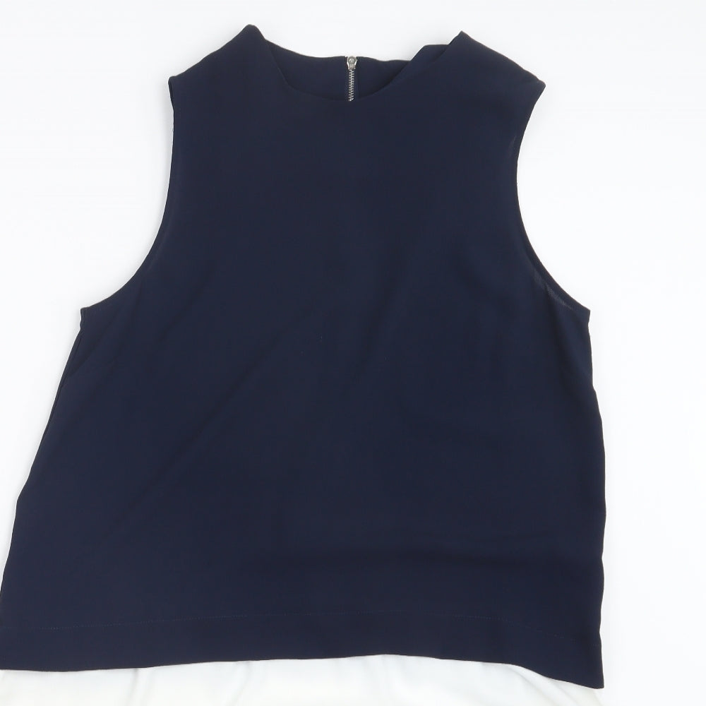 Atmosphere Womens Blue   Basic Blouse Size 12