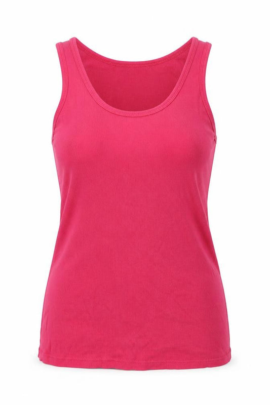 Papaya Womens Pink   Basic Tank Size 14