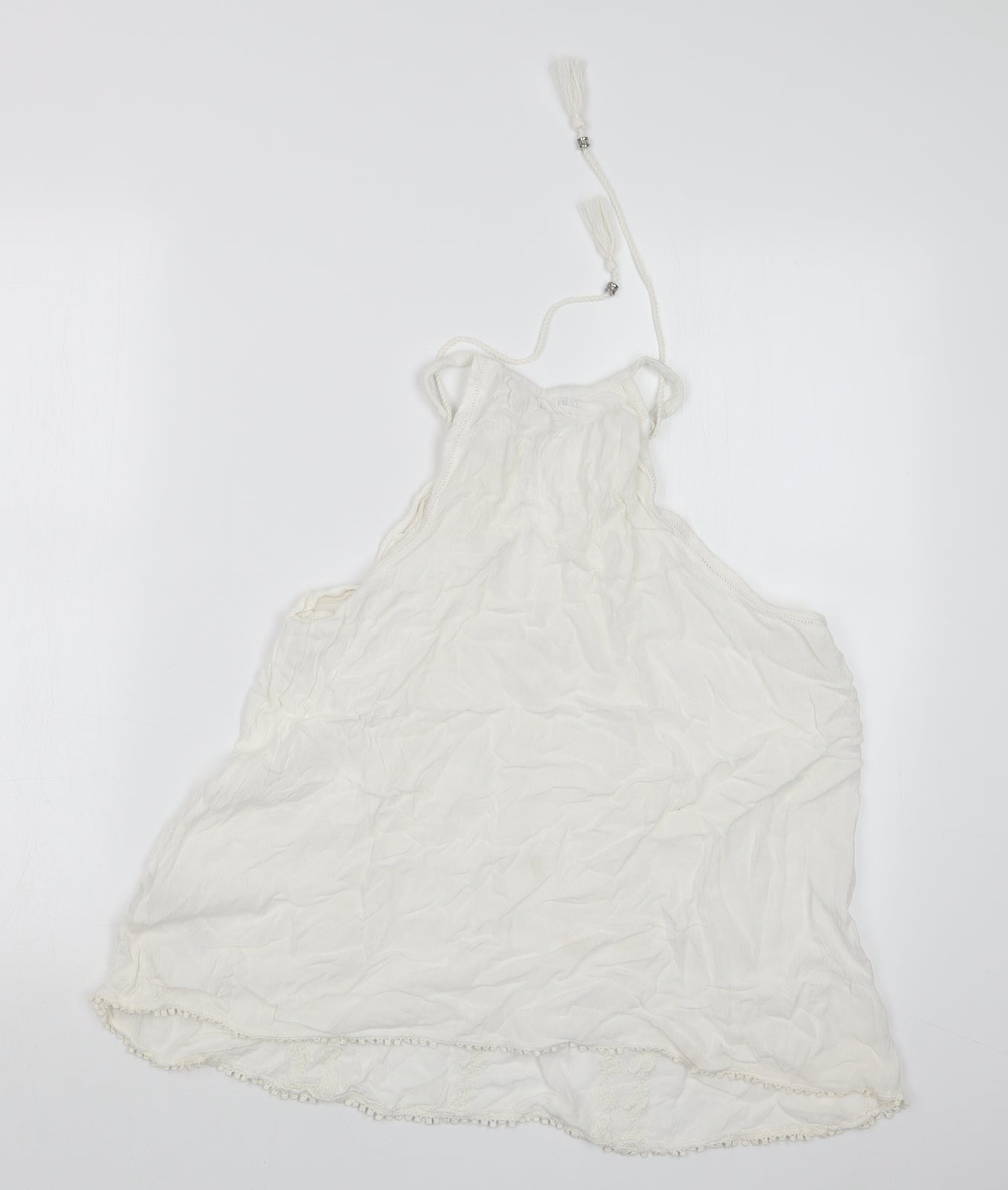 New Look Womens White   Basic Blouse Size 10