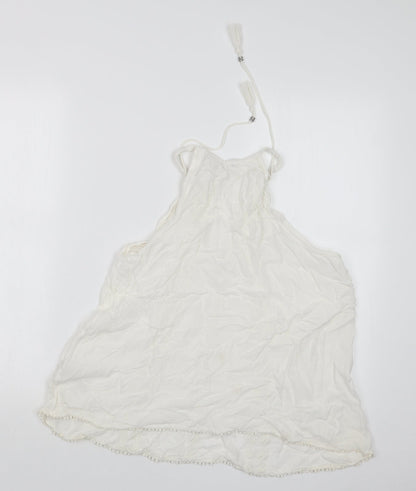 New Look Womens White   Basic Blouse Size 10