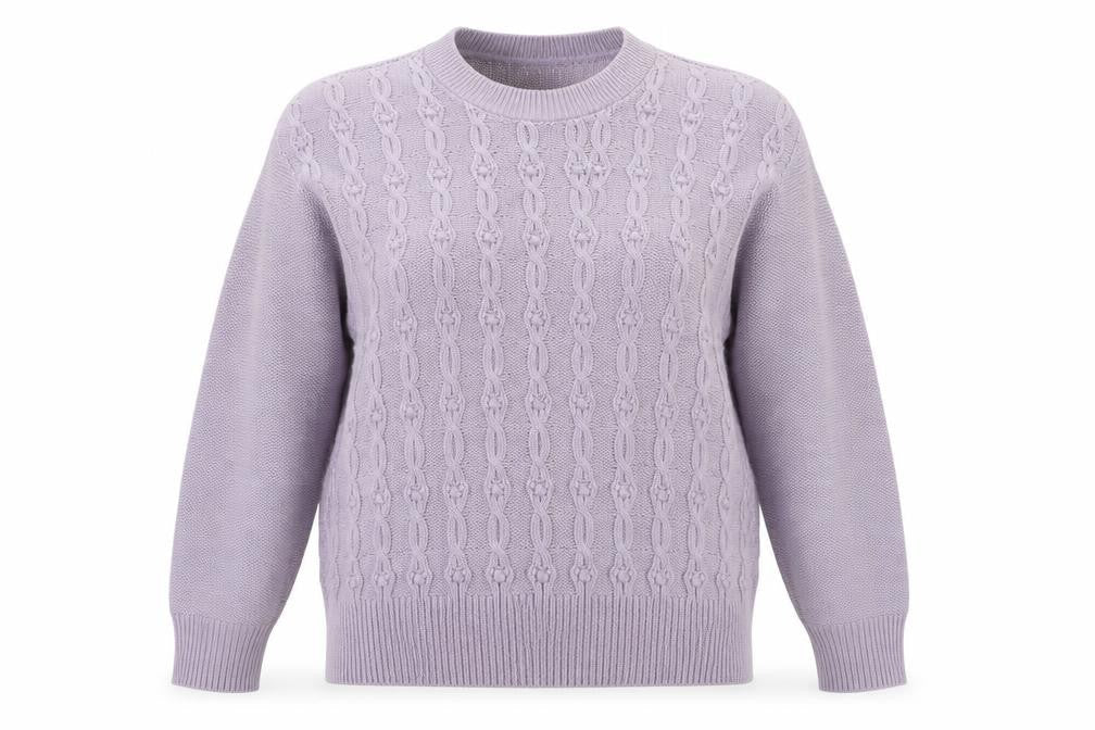 Moonlight Womens Grey  Knit Pullover Jumper One Size