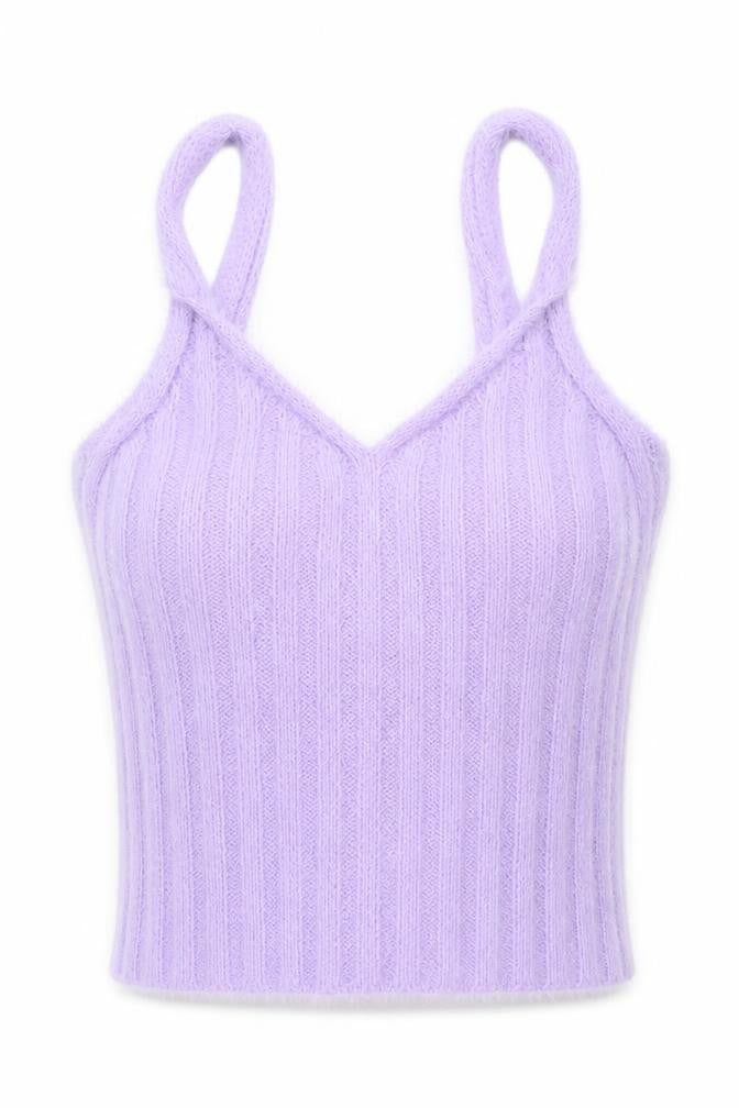 New Look Womens Purple  Knit Pullover Jumper Size S