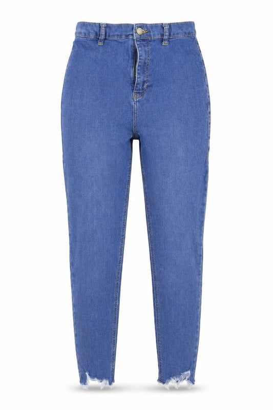Topshop Womens Blue  Denim Jegging Jeans Size 26 in L24 in