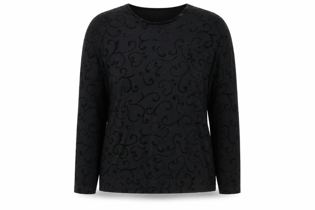 GolleHaug Womens Black   Pullover Sweatshirt Size 10