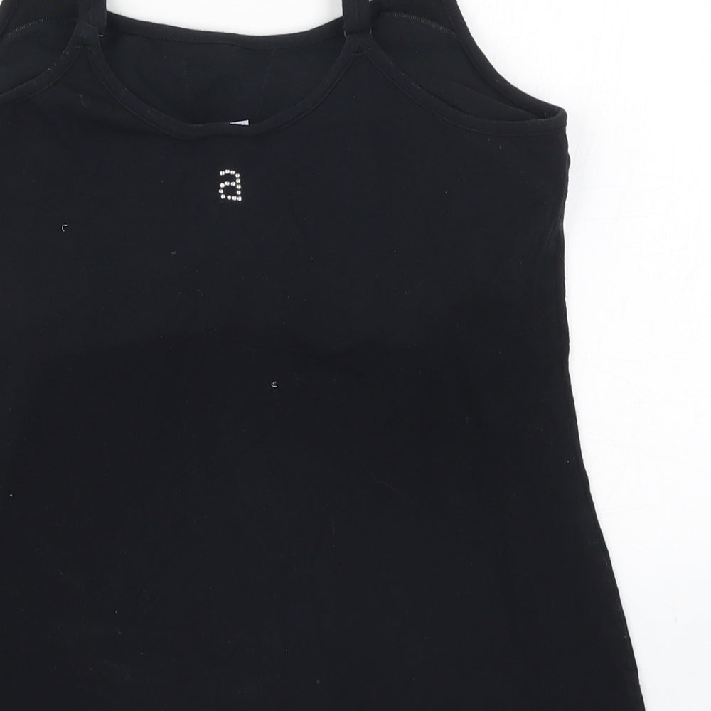 Amoena Womens Black   Basic Tank Size 12