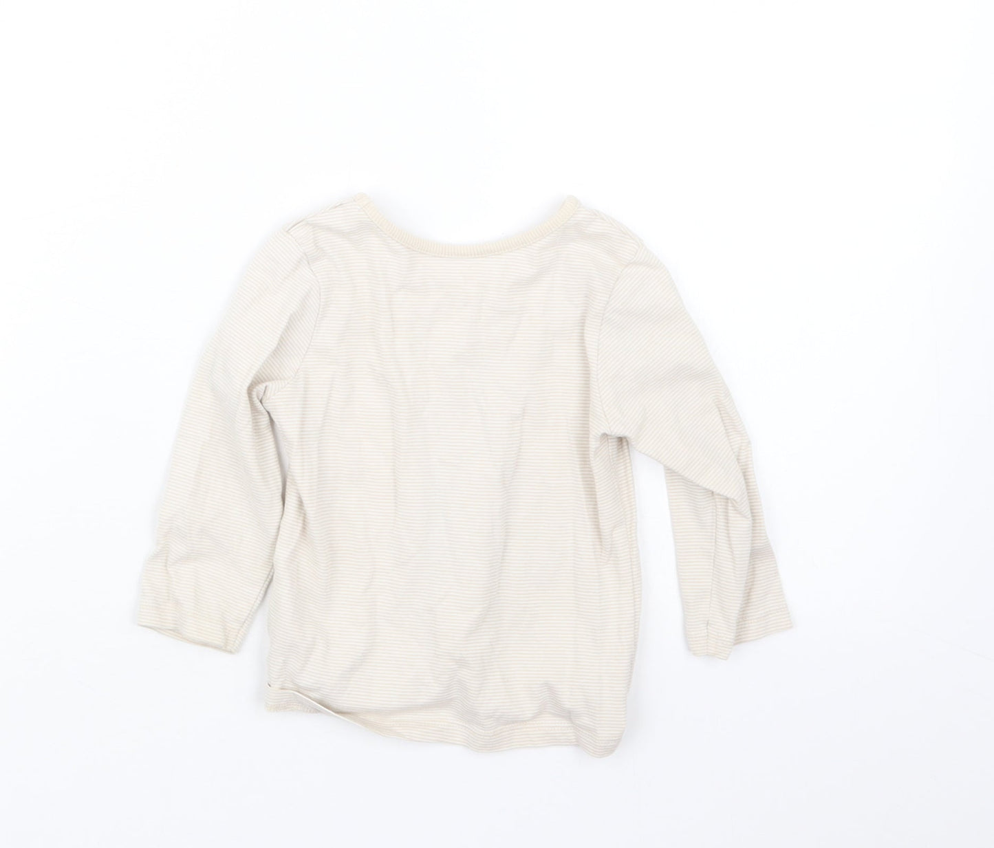 George Boys Beige   Basic T-Shirt Size 9-12 Months