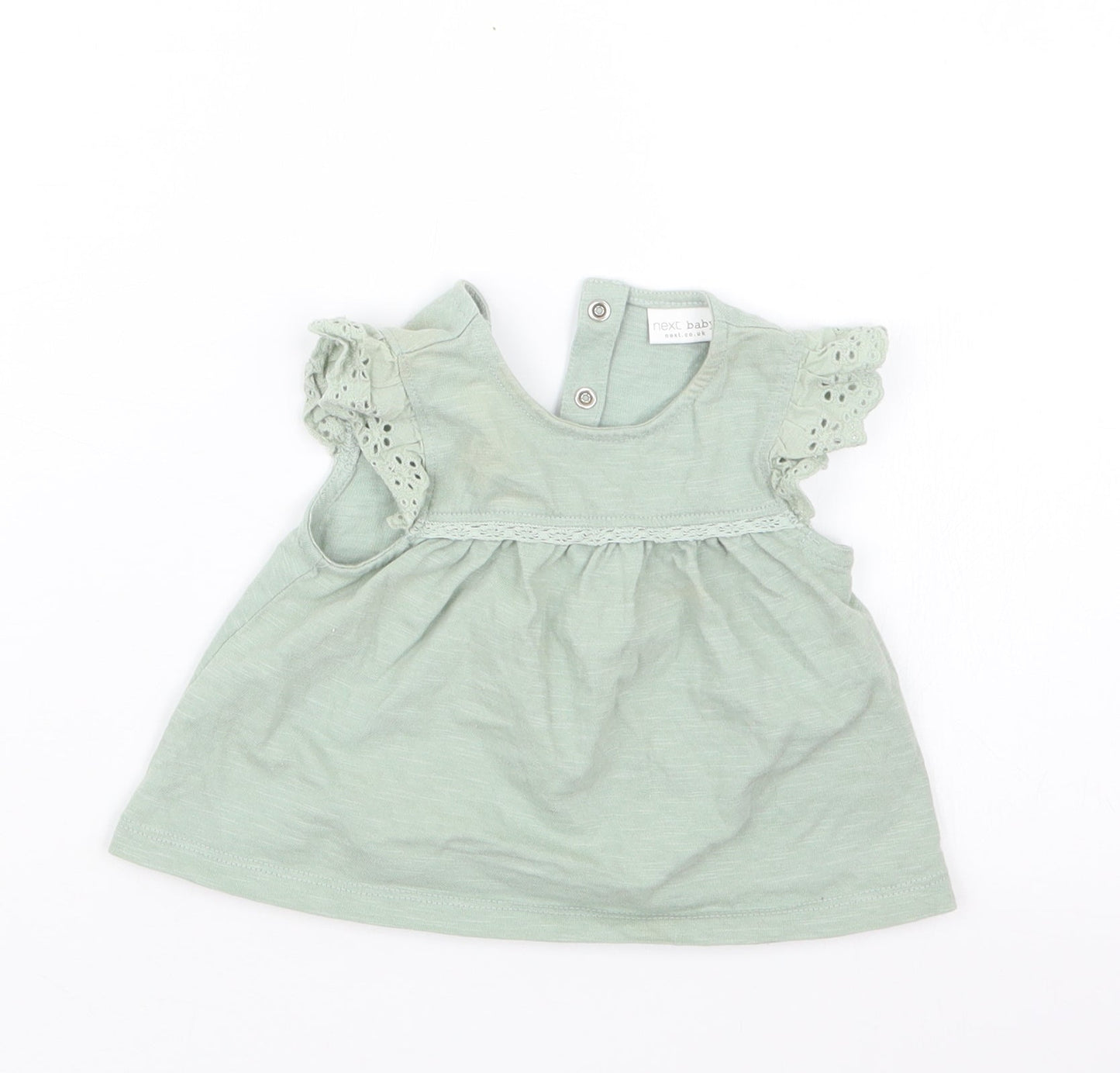 NEXT Girls Green   Basic T-Shirt Size 0-3 Months