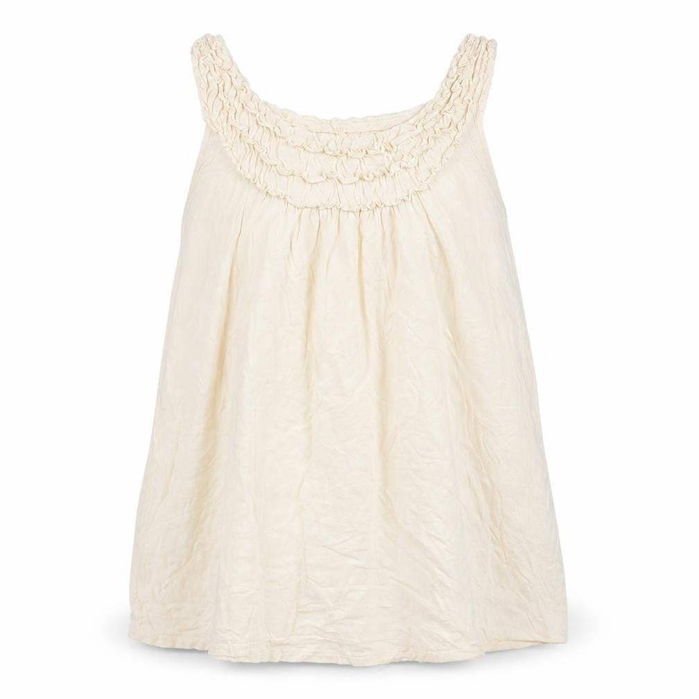 Topshop Womens Beige   Basic T-Shirt Size 14