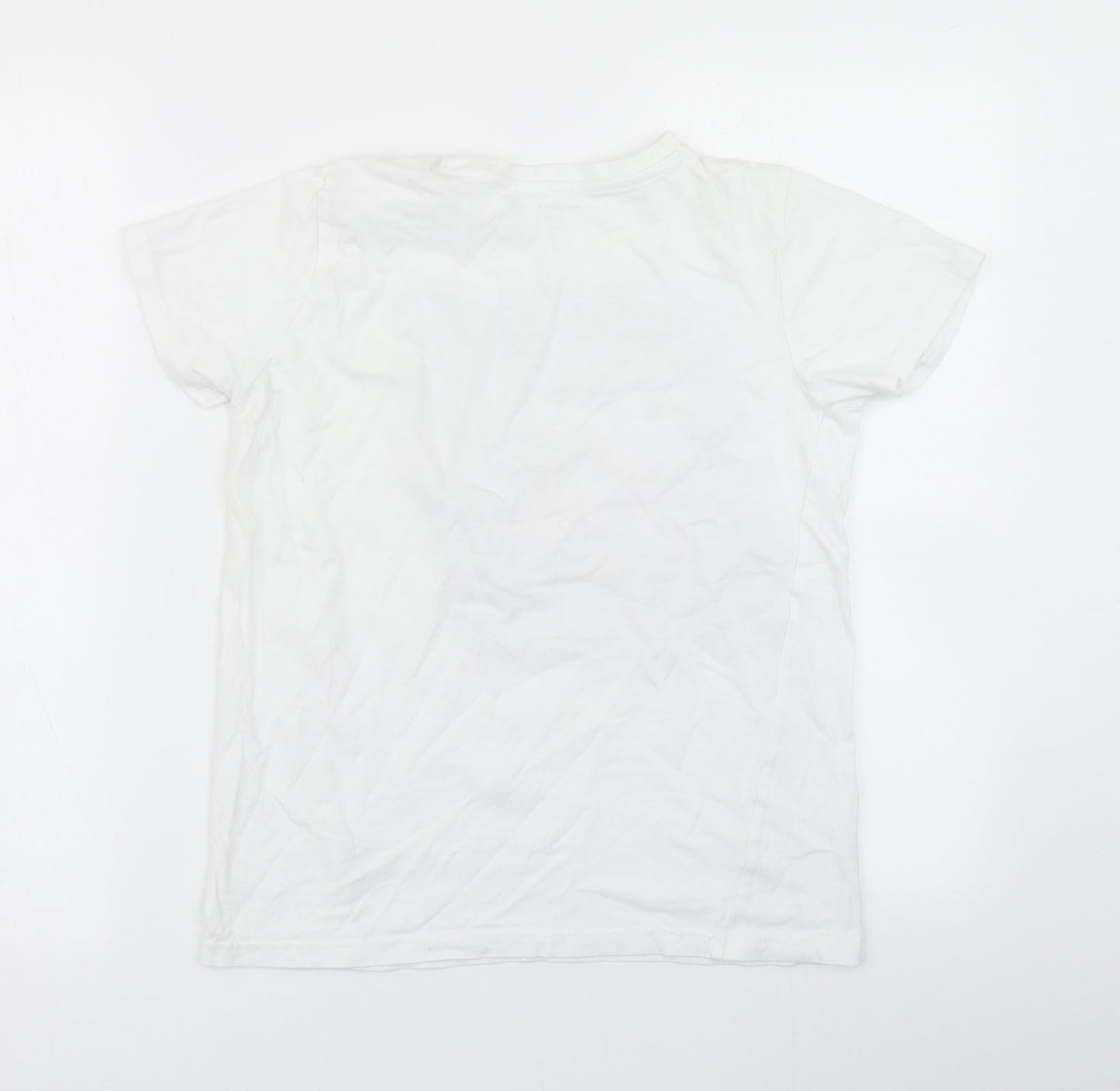 Primark Boys White   Basic T-Shirt Size 10-11 Years