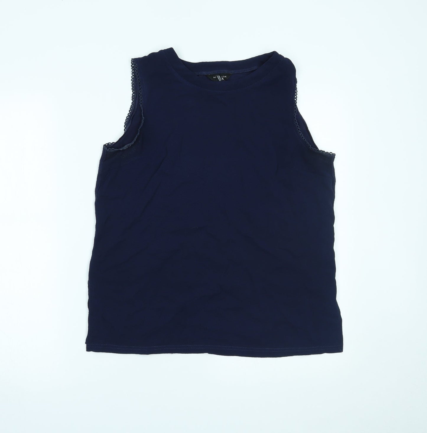 New Look Womens Blue   Basic Tank Size 14