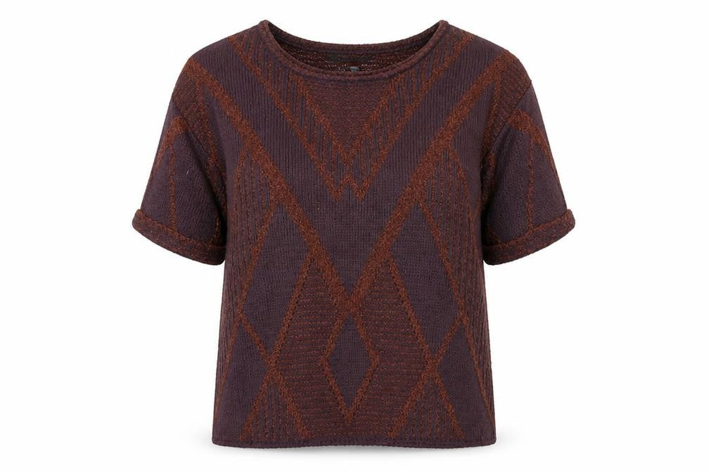 Limited collection Womens Purple   Basic T-Shirt Size L