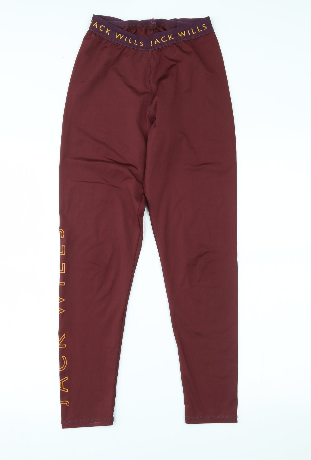 Jack Wills Womens Red    Leggings Size 10 L26 in