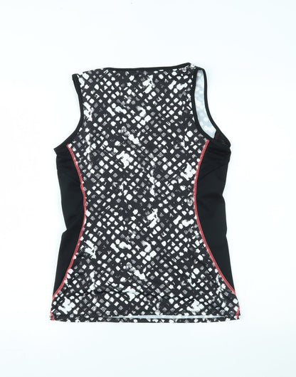 Marks & Spencer Womens Black Polka Dot  Basic Tank Size 12