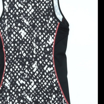 Marks & Spencer Womens Black Polka Dot  Basic Tank Size 12