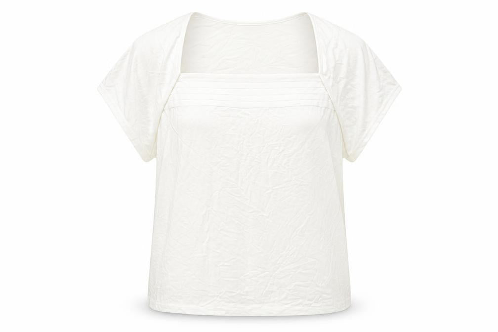 PLANET Womens White   Basic T-Shirt Size L