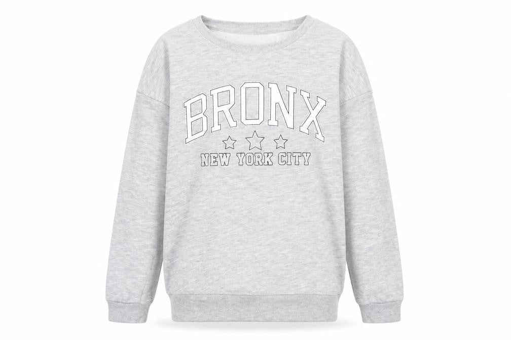 Primark Girls Grey   Pullover Sweatshirt Size 10 Years  - nyc