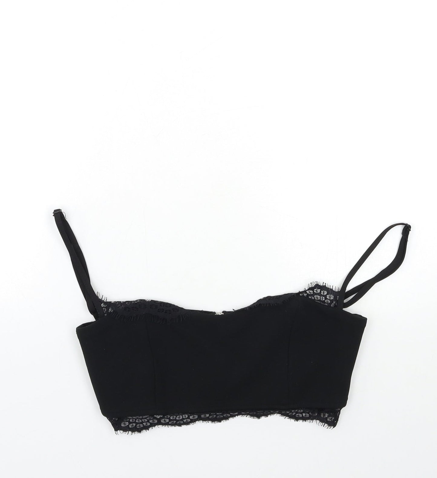 Missguided Womens Black   Basic Tank Size 6