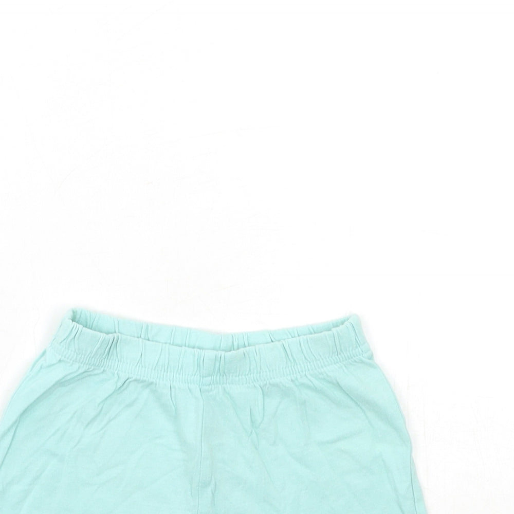 George Baby Blue   Cropped Trousers Size 12-18 Months