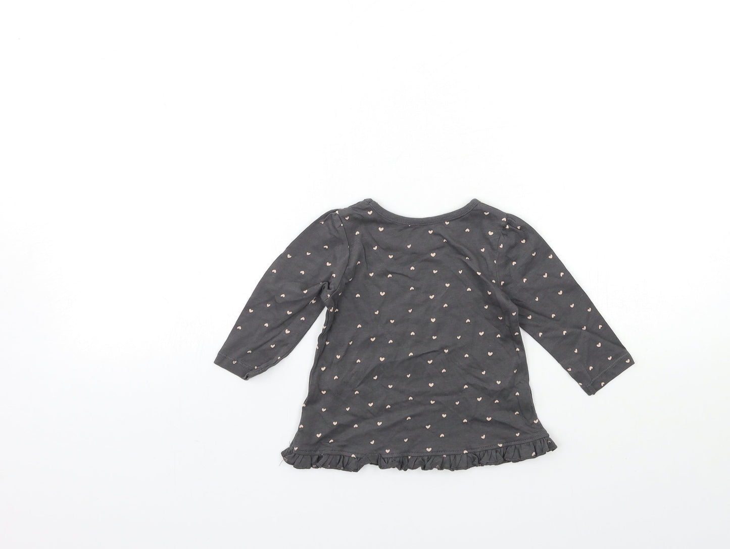 George Baby Grey   Basic T-Shirt Size 3-6 Months