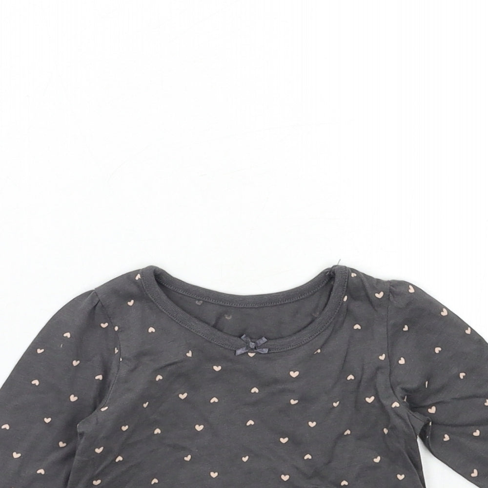 George Baby Grey   Basic T-Shirt Size 3-6 Months