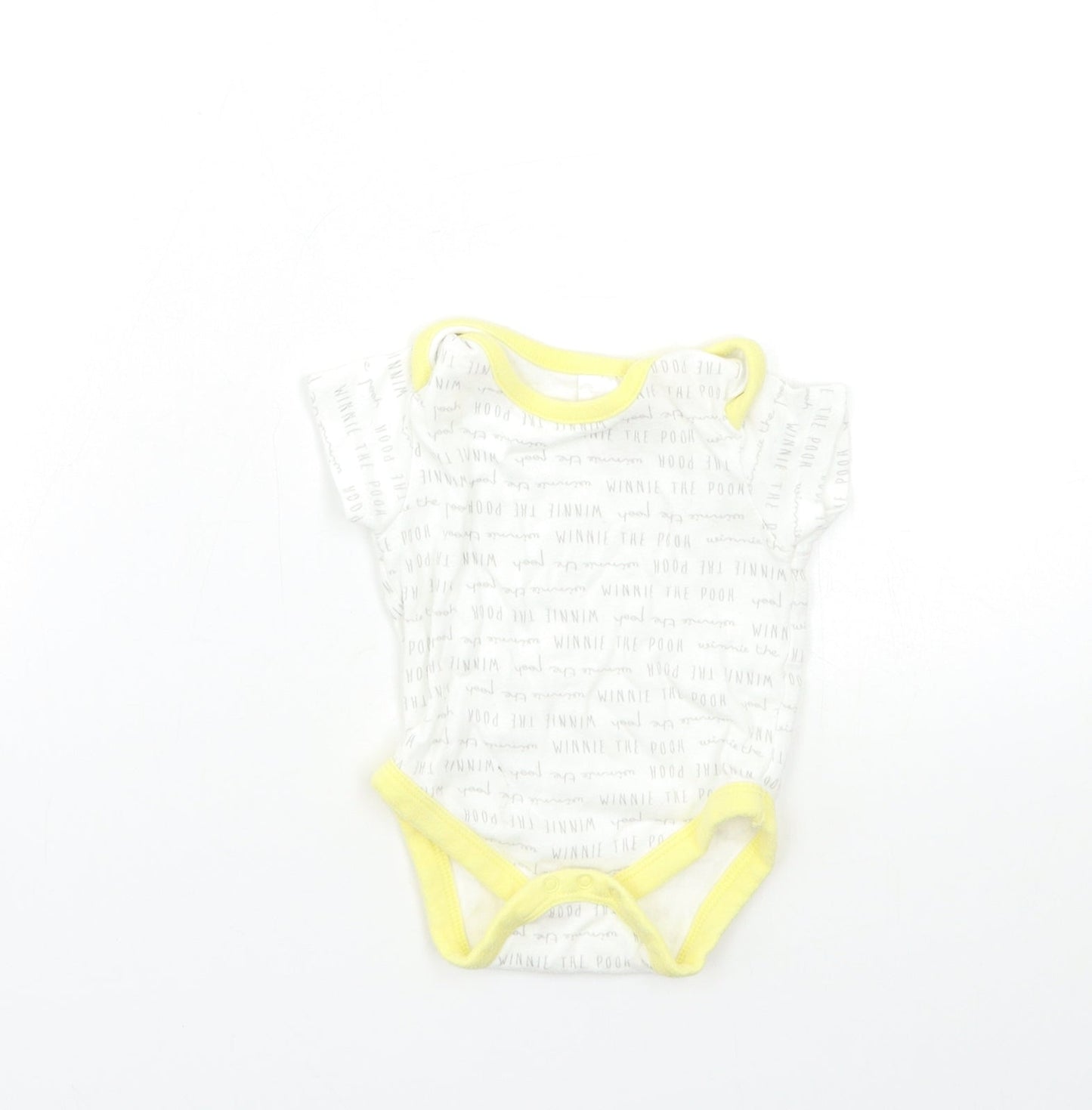 Disney Baby White   Babygrow One-Piece Size 3-6 Months