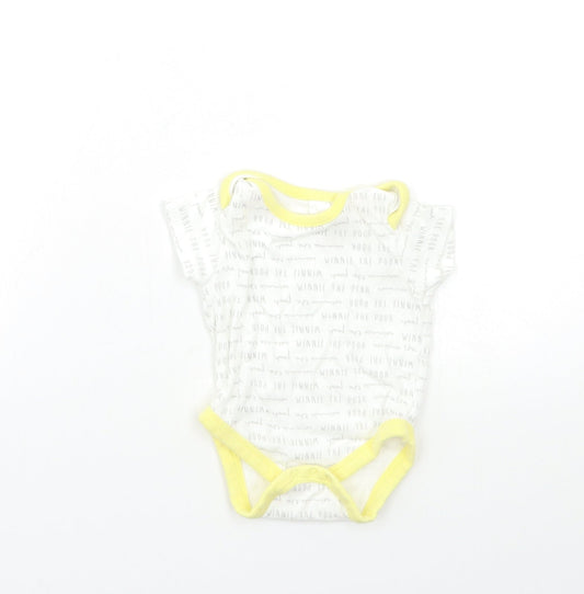 Disney Baby White   Babygrow One-Piece Size 3-6 Months