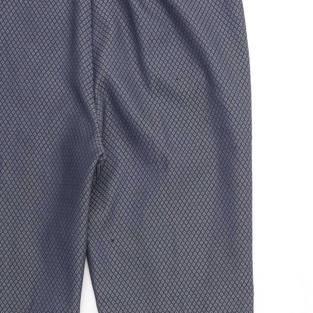 Peacocks Womens Blue   Trousers  Size 18 L25 in