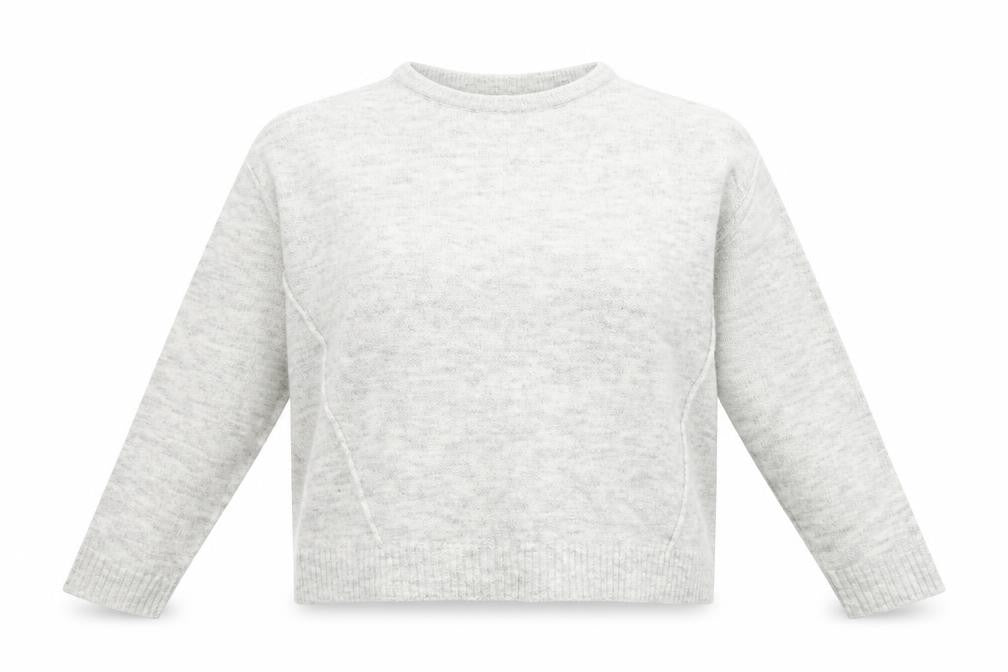 Primark Womens Grey  Knit Pullover Jumper Size S
