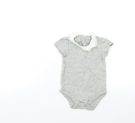TU Baby Grey   Babygrow One-Piece Size 0-3 Months