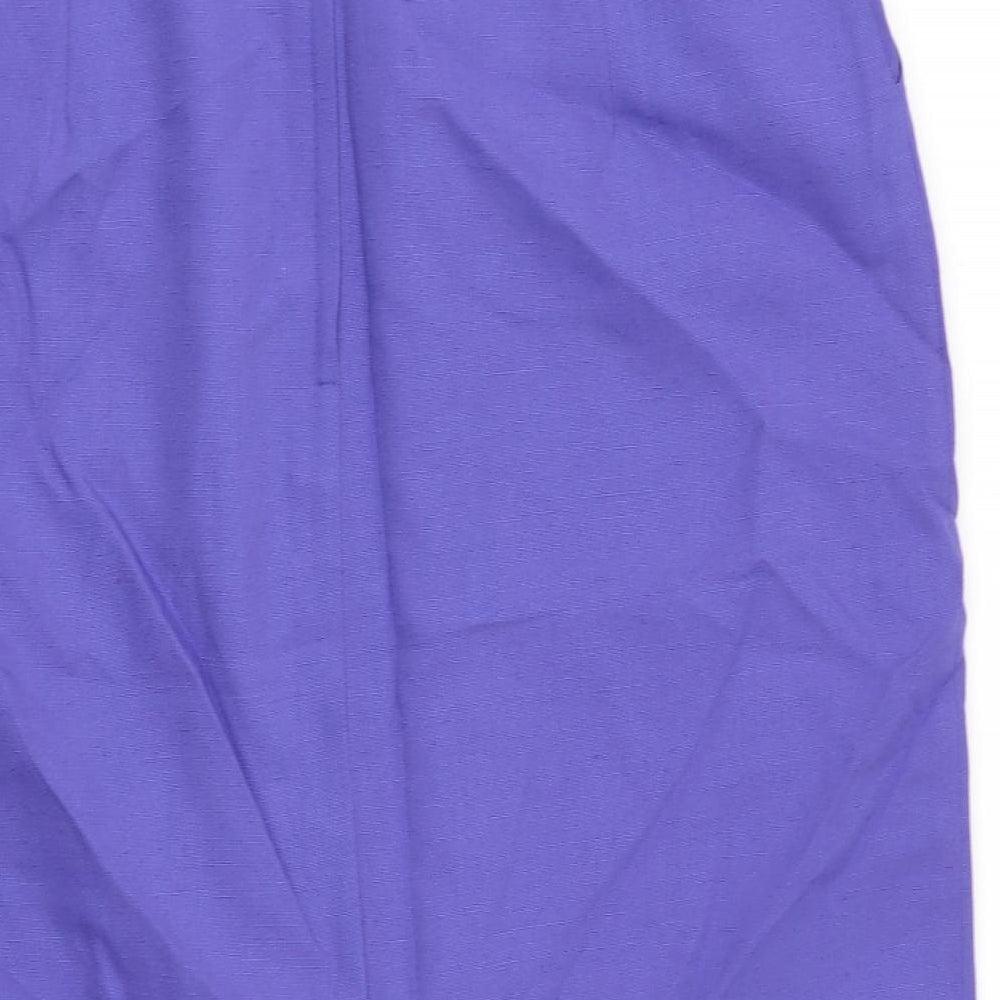 Richards Womens Purple   Flare Skirt Size 12