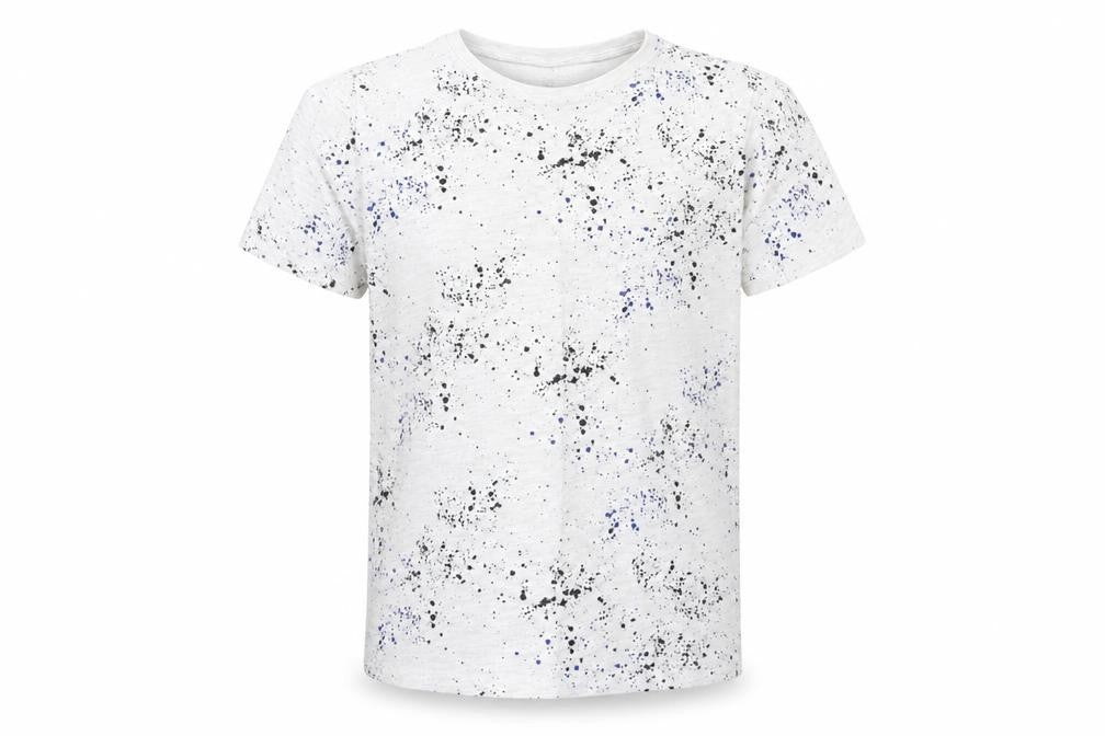 Primark Boys Multicoloured Geometric  Basic T-Shirt Size 9-10 Years