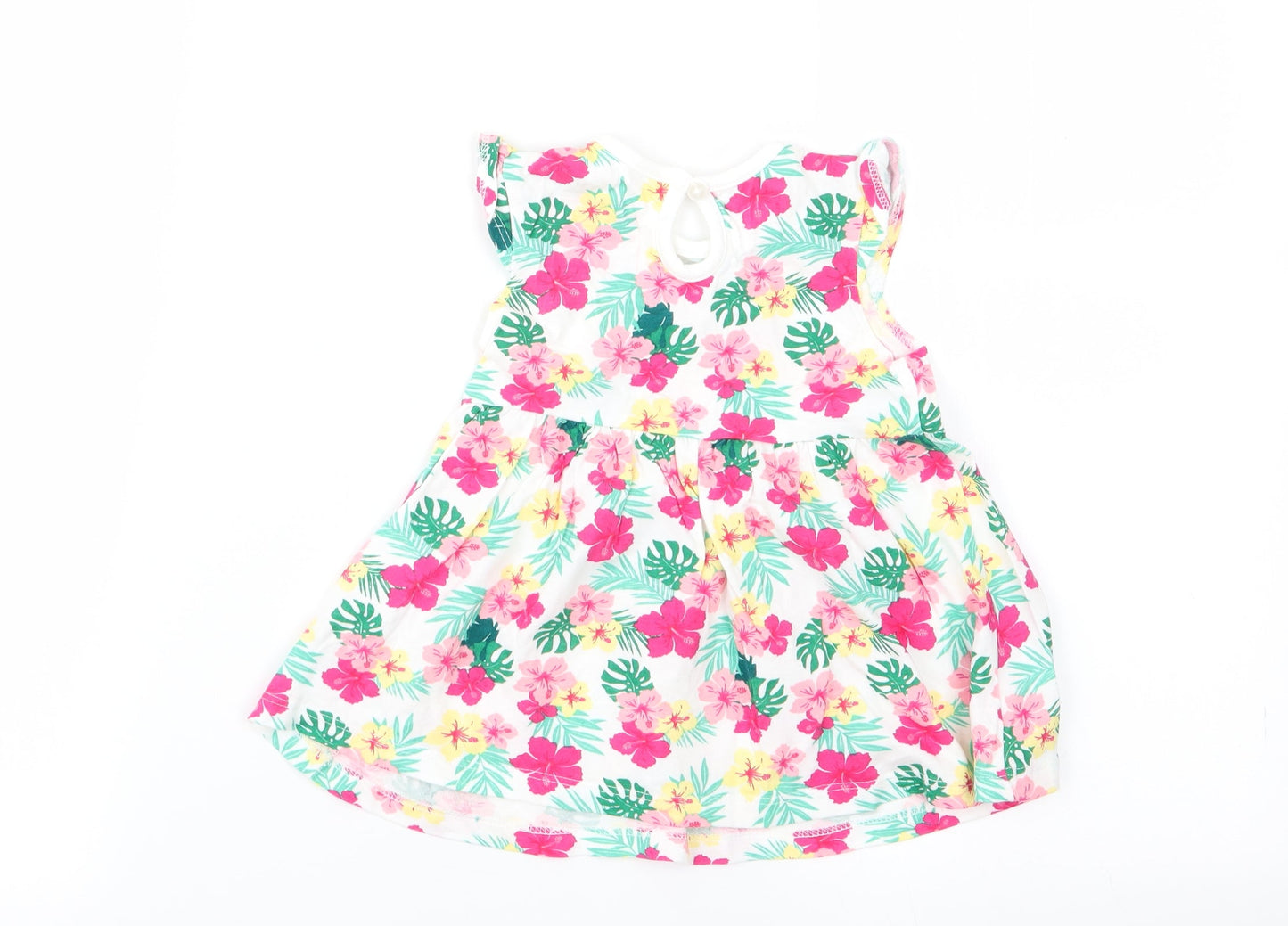 Primark Girls Multicoloured Floral  Fit & Flare  Size 3-6 Months