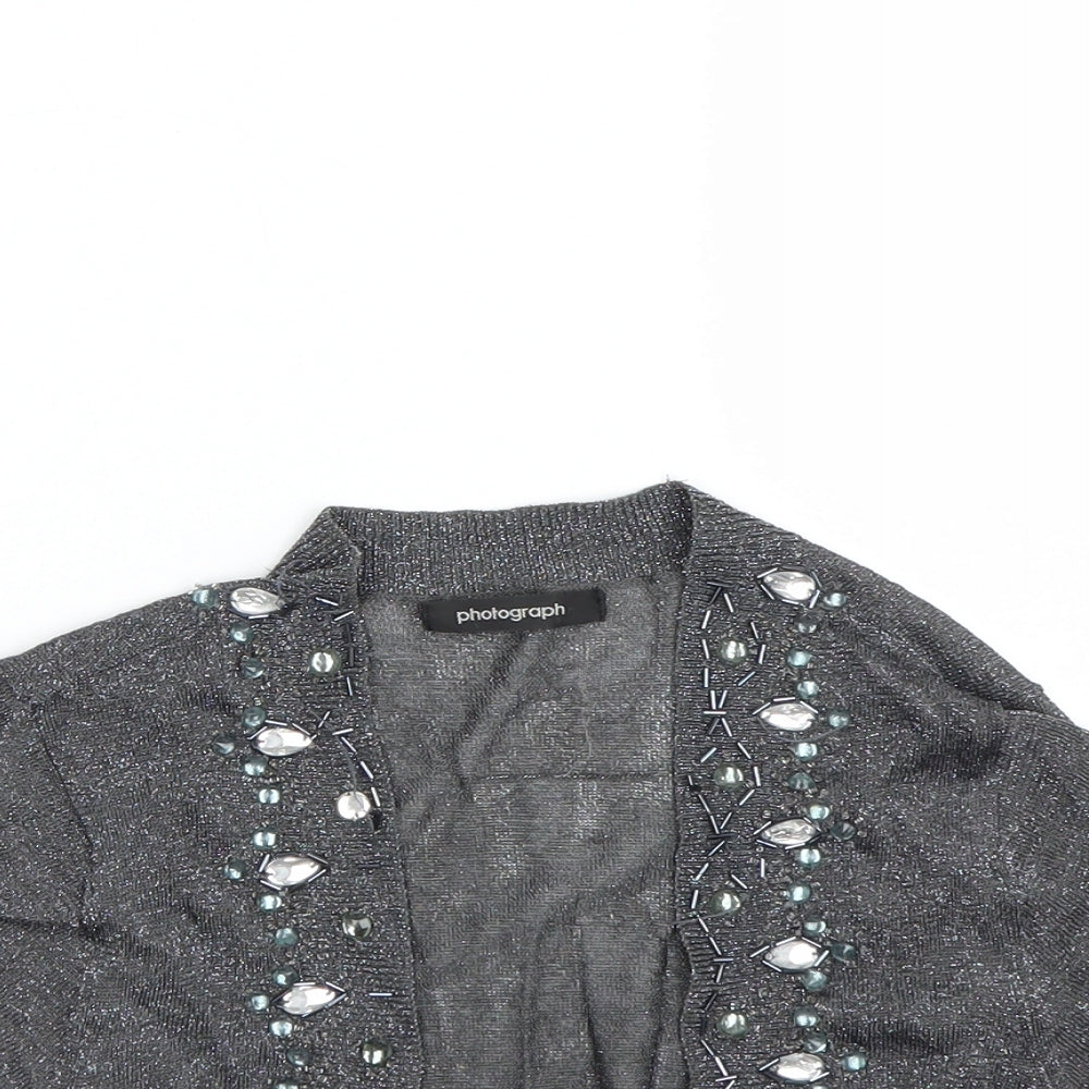 photograph Womens Grey   Cape Jumper Size XS